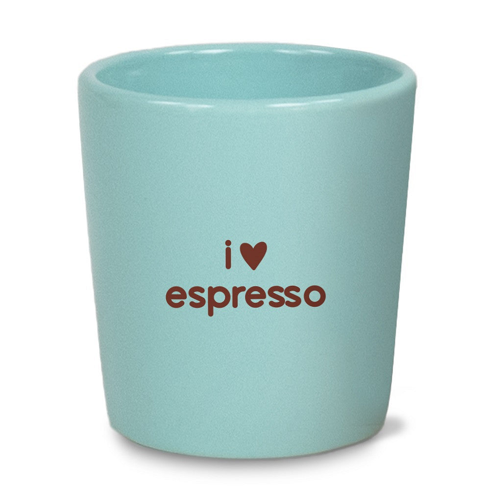 Espresso kopje – I love espresso