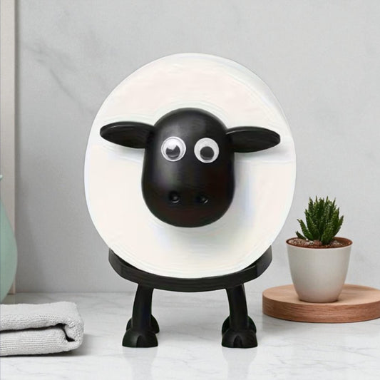 Schaap Toiletrolhouder Set van 3 โ Grappige Wc Rol Houder voor Badkamerdecoratie
