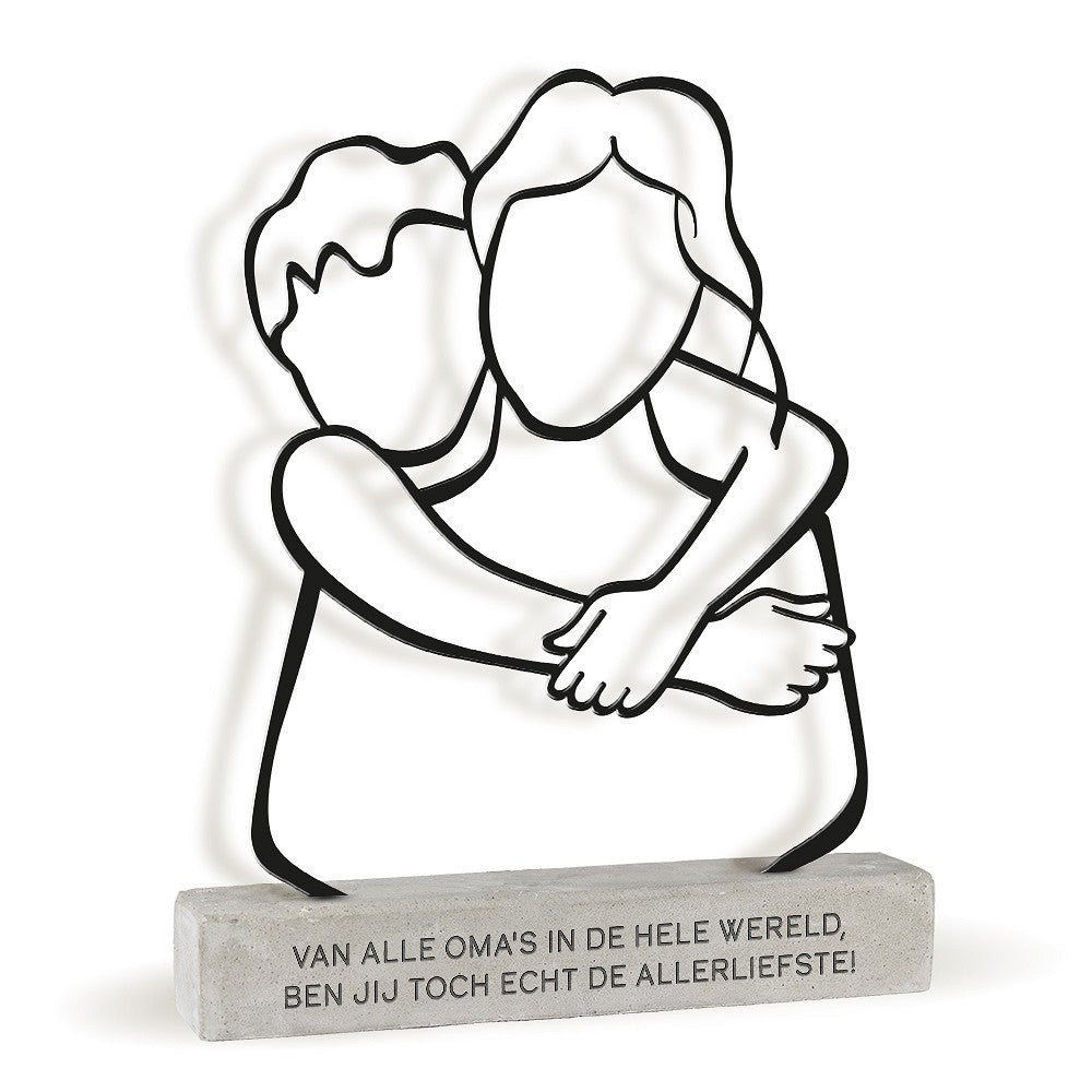 Metal Art Deco – Liefste Oma