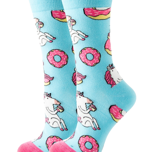Unicorn & Donut Happy Socks β maat 36β43