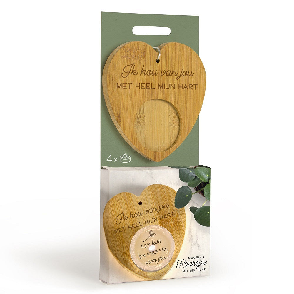 Verrassingskaarsje – Ik hou van jou
