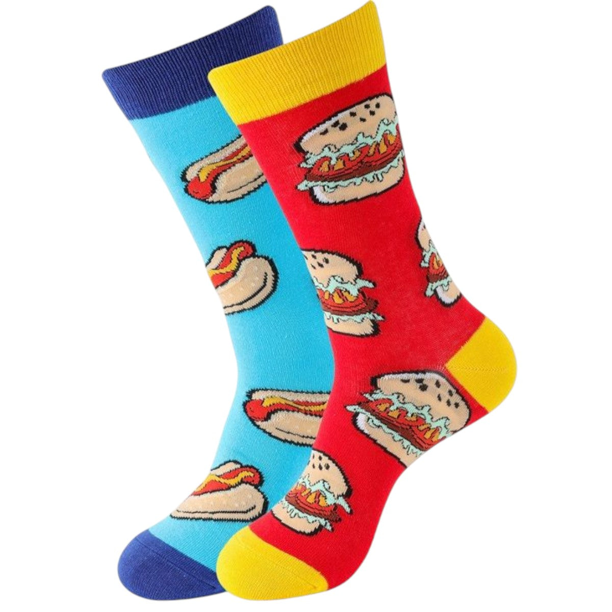 Happy Socks – Hotdogs en Hamburgers (maat 38-45)