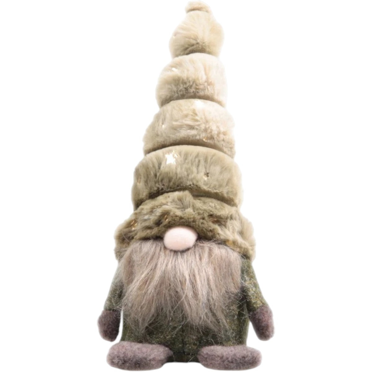 🎅 Kerst gnoom Toby Groen – 22,5 cm hoog