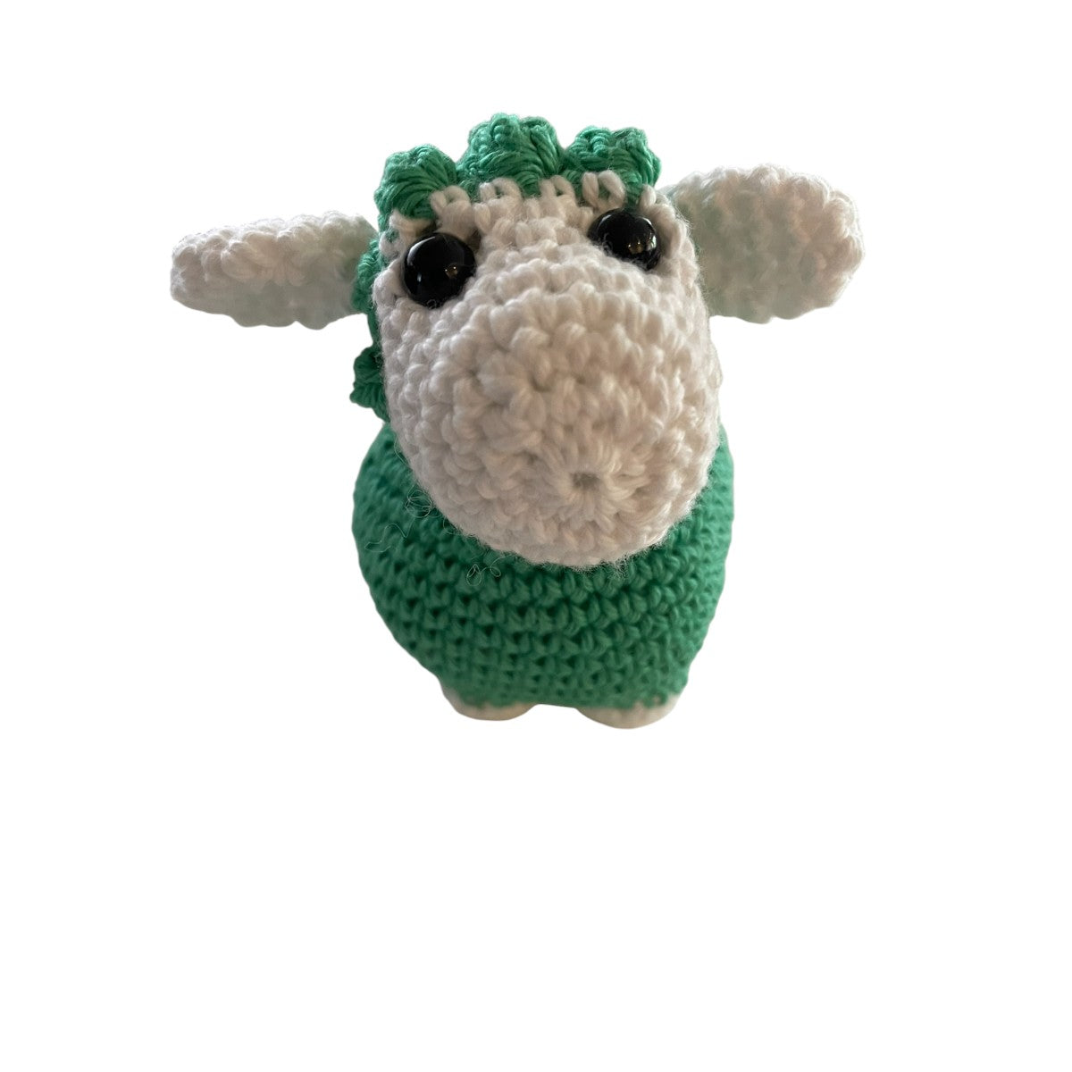 Handgemaakt gehaakt schaap - 10 cm