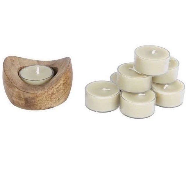 🕯️ Geschenkset geurtheelichtset – Wood Sage en Seasalt