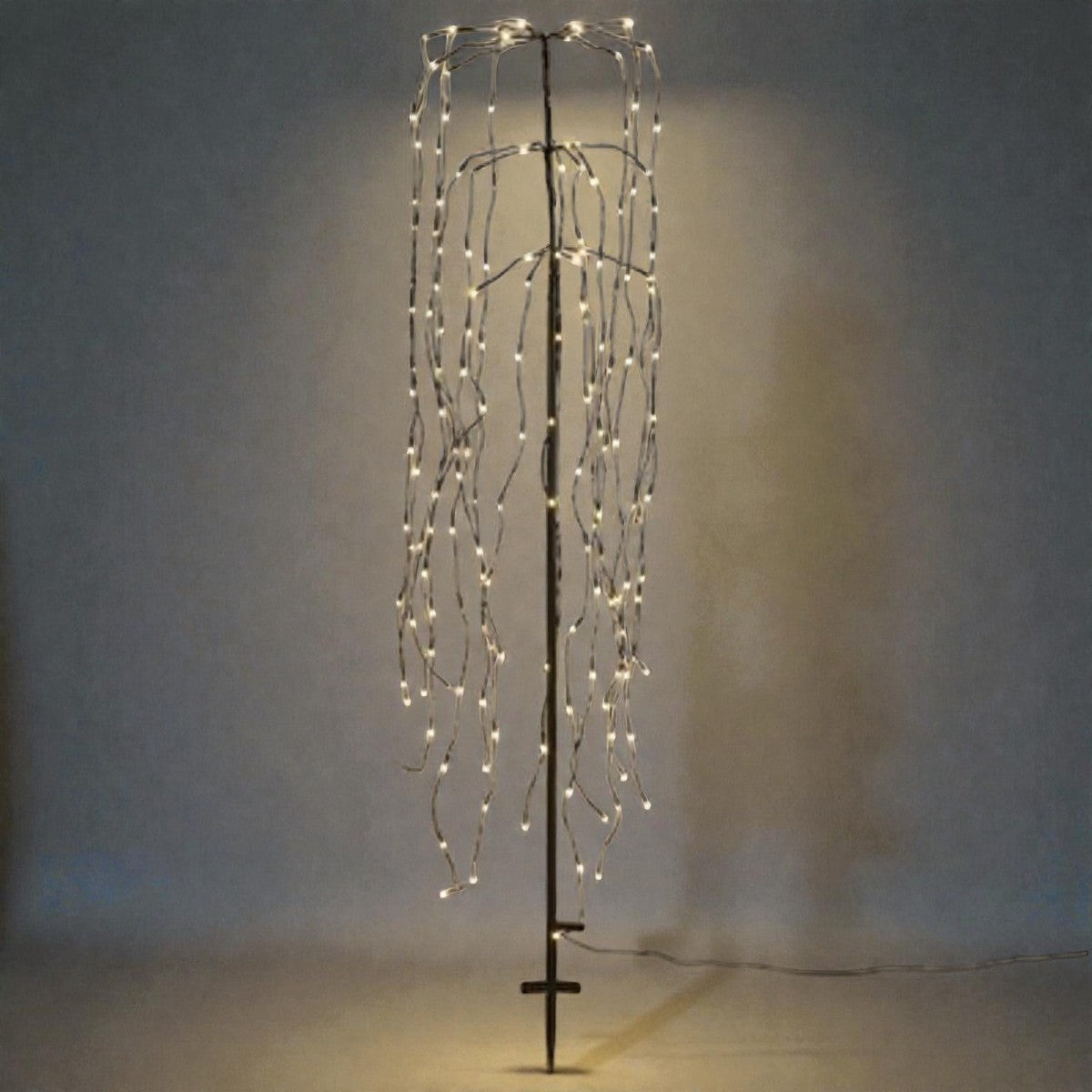 LED Treurwilg voor buiten – 180 cm hoog Warm Wit