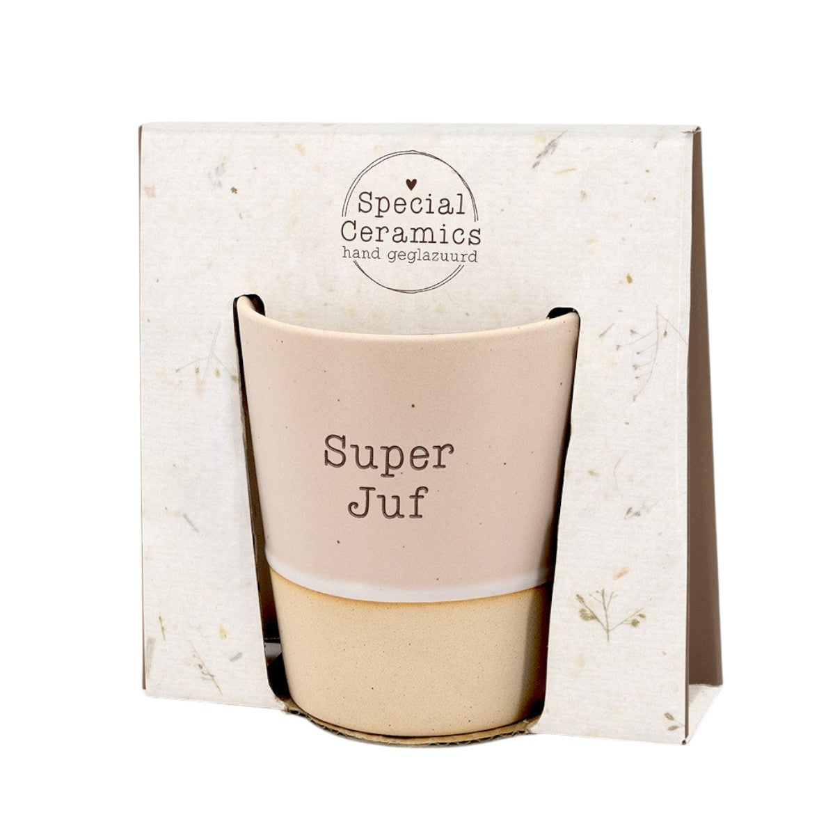 Special Ceramics beker - Juf