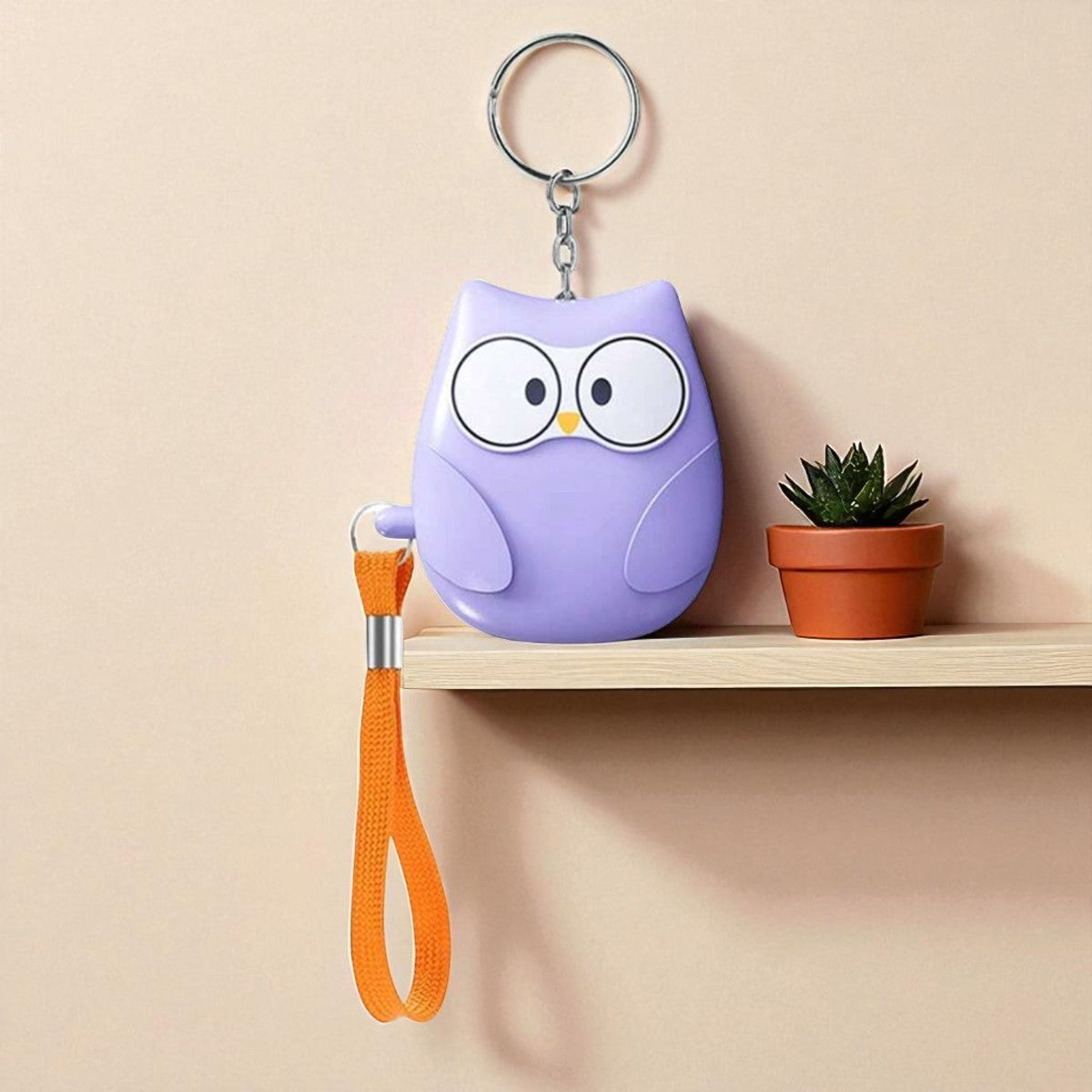 🦉 Uil Sleutelhanger met Alarm en LED