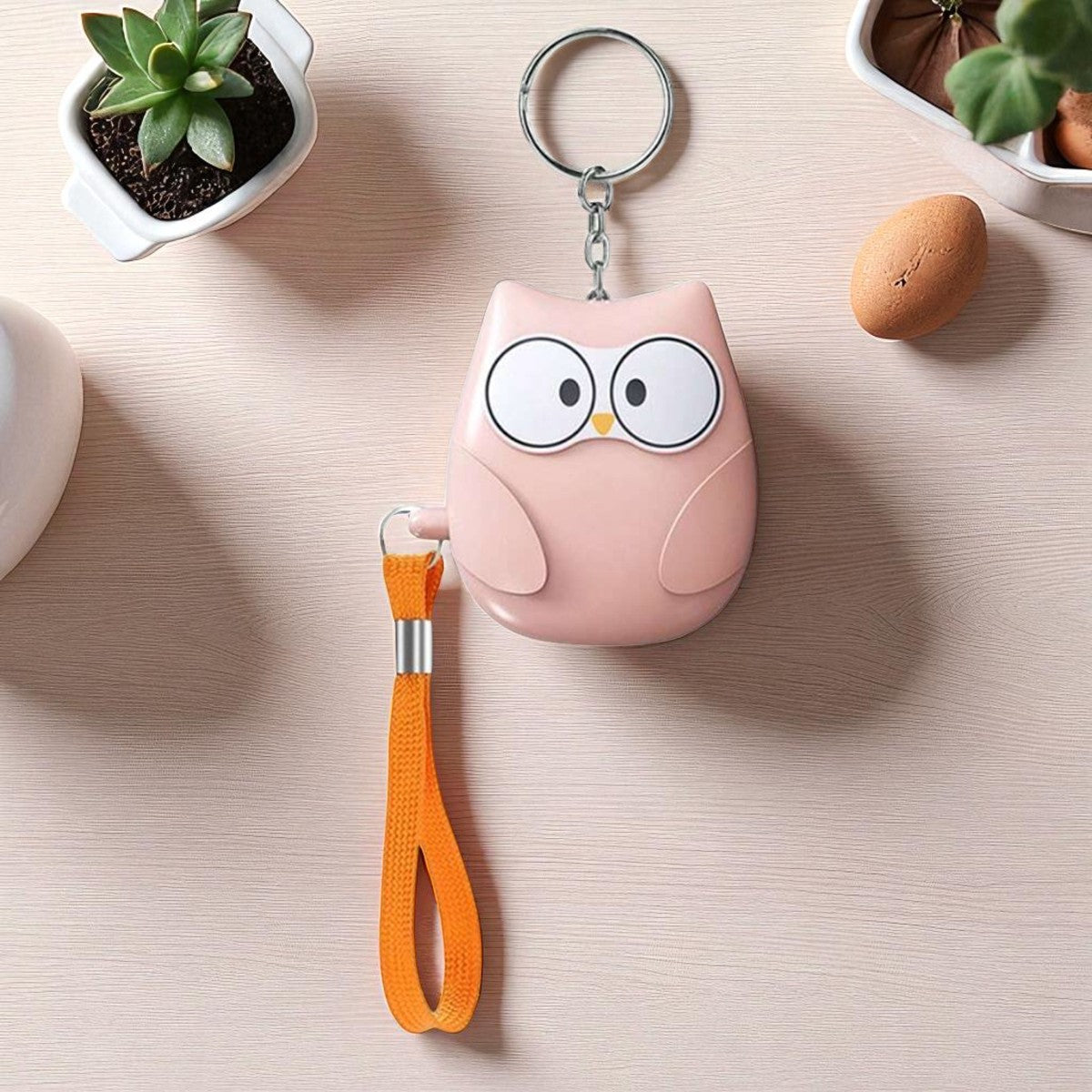 🦉 Uil Sleutelhanger met Alarm en LED