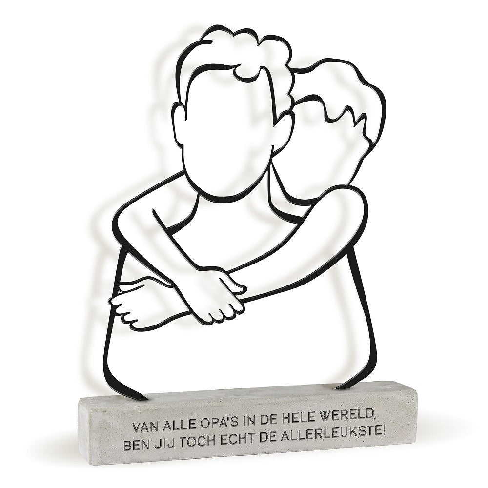 Metal Art Deco – Liefste Opa