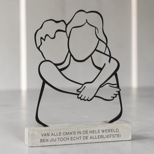 Metal Art Deco – Liefste Oma