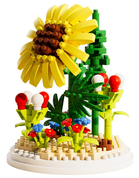 Mini Building Blocks Flower – Zonnebloem
