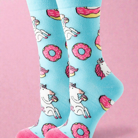 Unicorn & Donut Happy Socks – maat 36–43