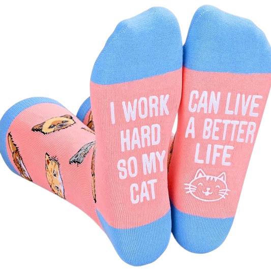 Cats Happy Socks – maat 38–45