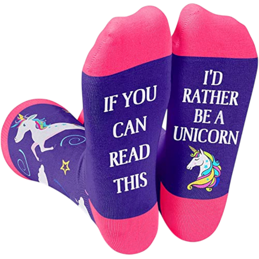 Unicorn Happy Socks –  maat 38–45