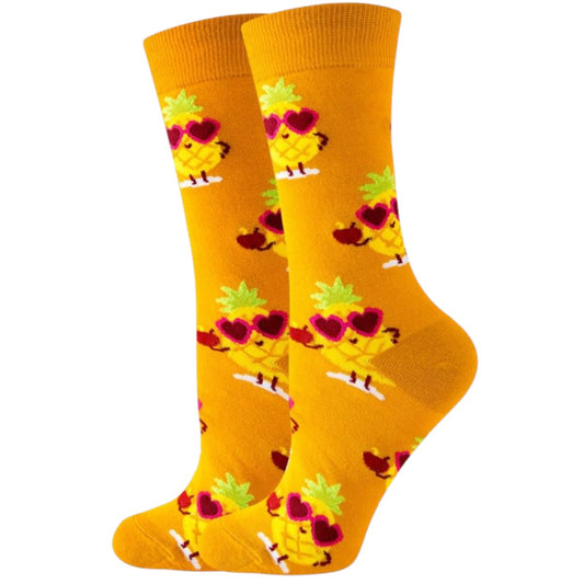 Happy Socks Ananas - maat 36-43