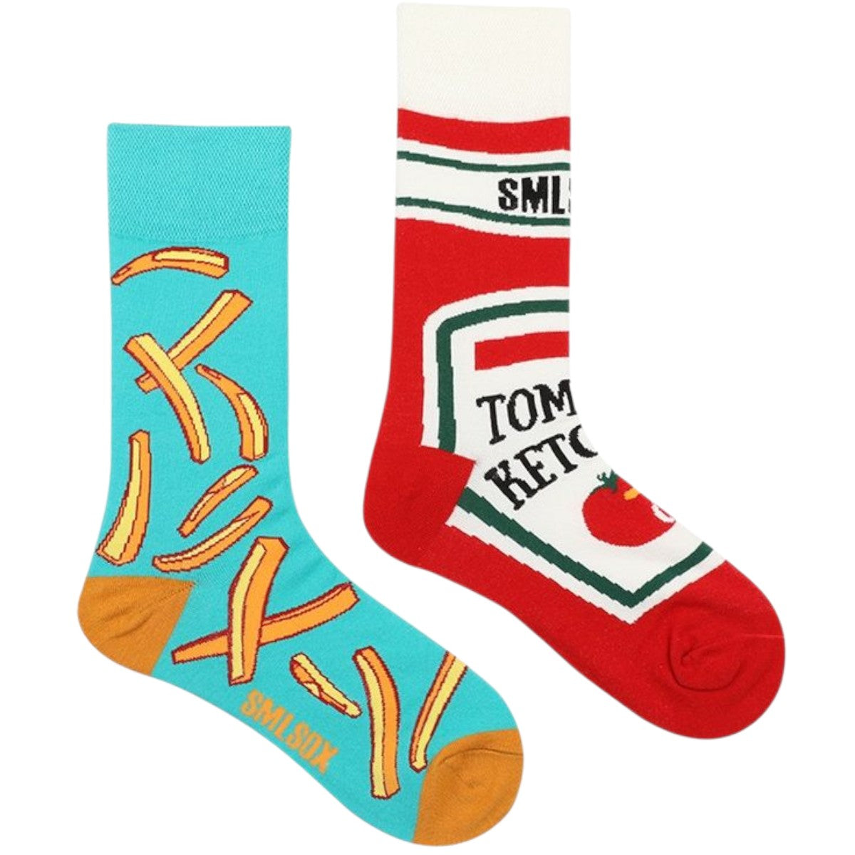 Happy Socks - Patat en Ketchup (maat 38-45)