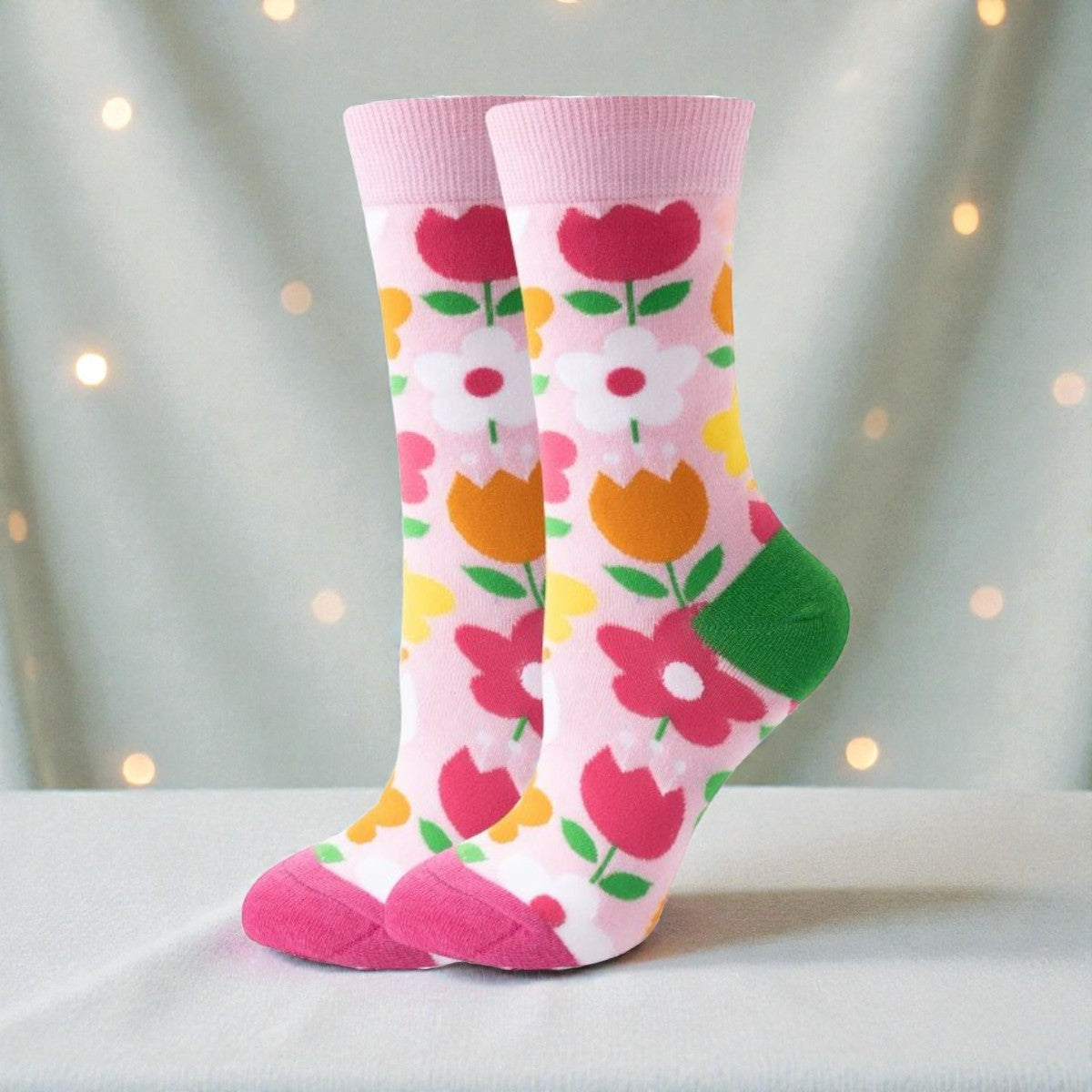 Happy Socks – Bloemen (maat 36-43)