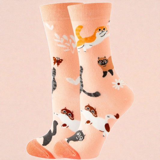 Happy Socks – Kat (maat 36-43)