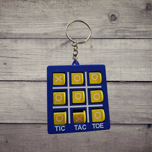 Tic Tac Toe Sleutelhanger – Boter Kaas en Eieren Spel | Mini Game