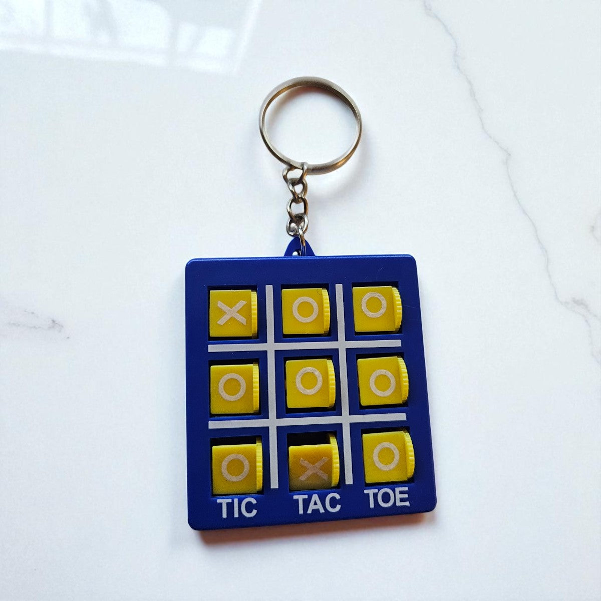 Tic Tac Toe Sleutelhanger – Boter Kaas en Eieren Spel | Mini Game