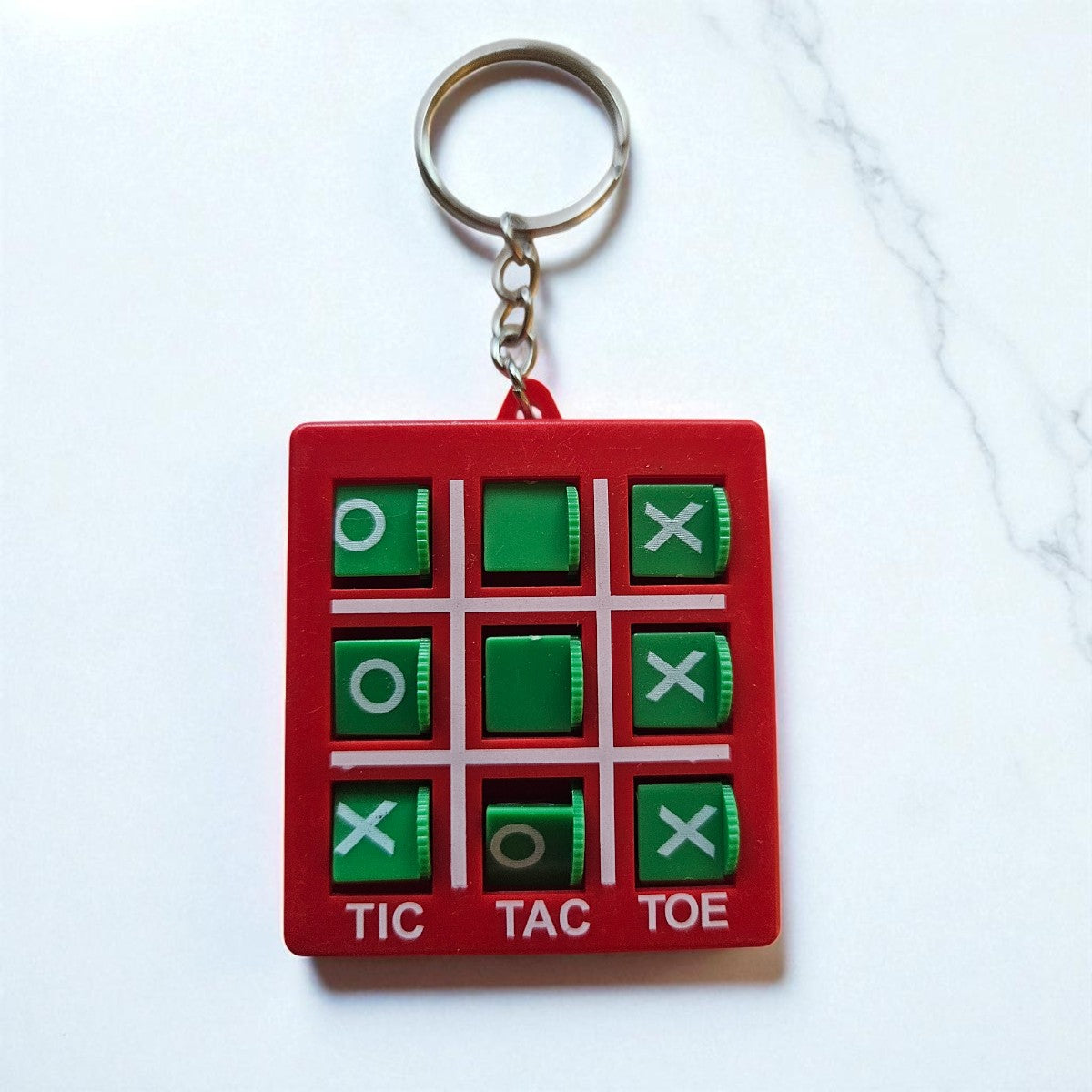 Tic Tac Toe Sleutelhanger – Boter Kaas en Eieren Spel | Mini Game