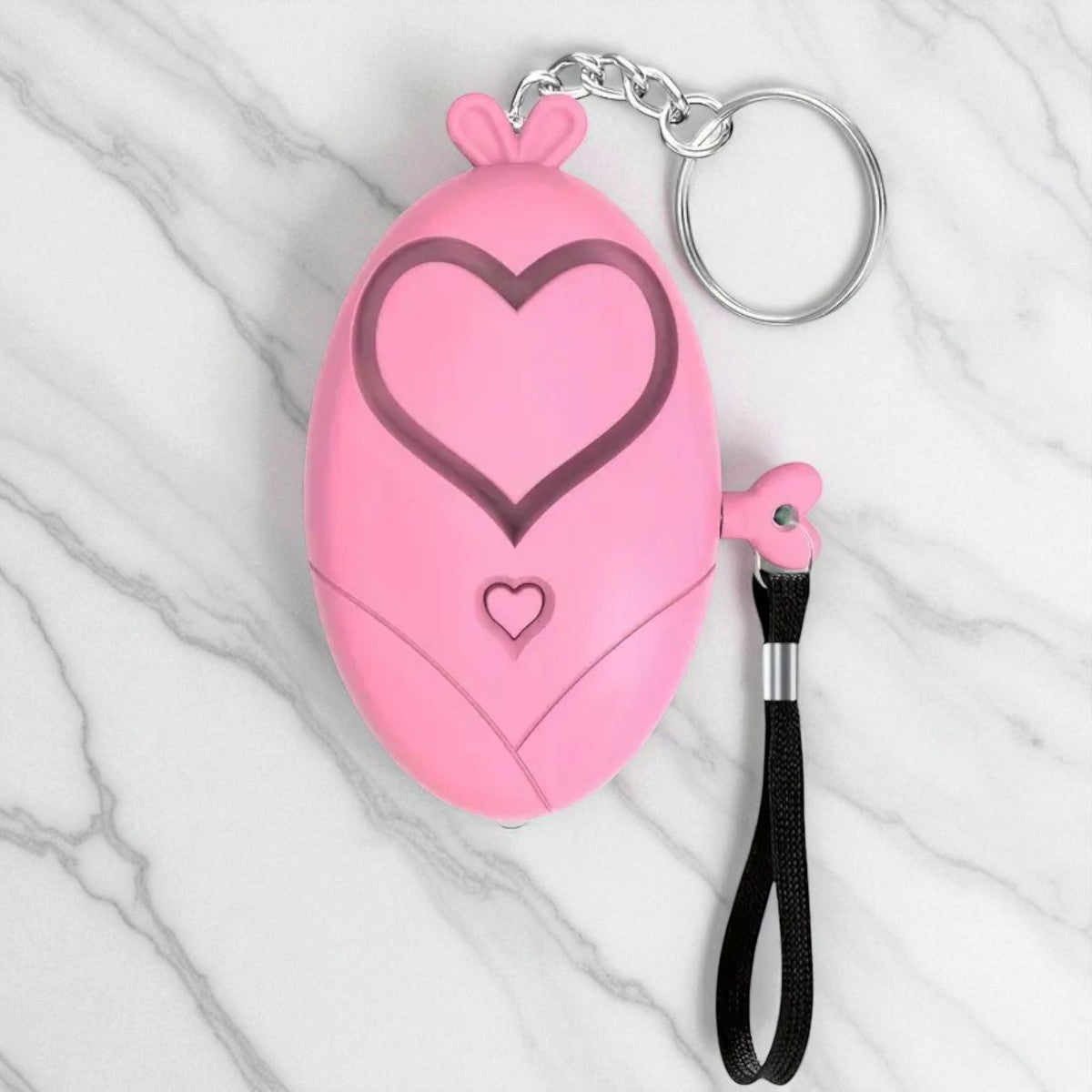 Veiligheidsalarm sleutelhanger met LED | Masini Gifts
