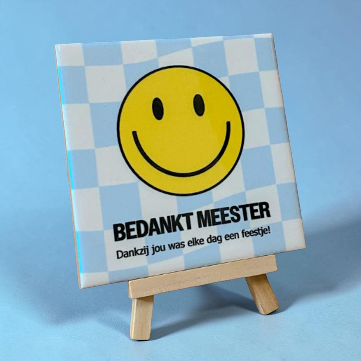 Tegeltje – Bedankt Meester