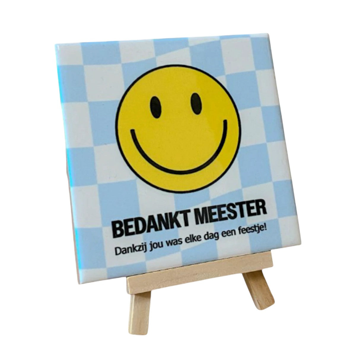 Tegeltje – Bedankt Meester