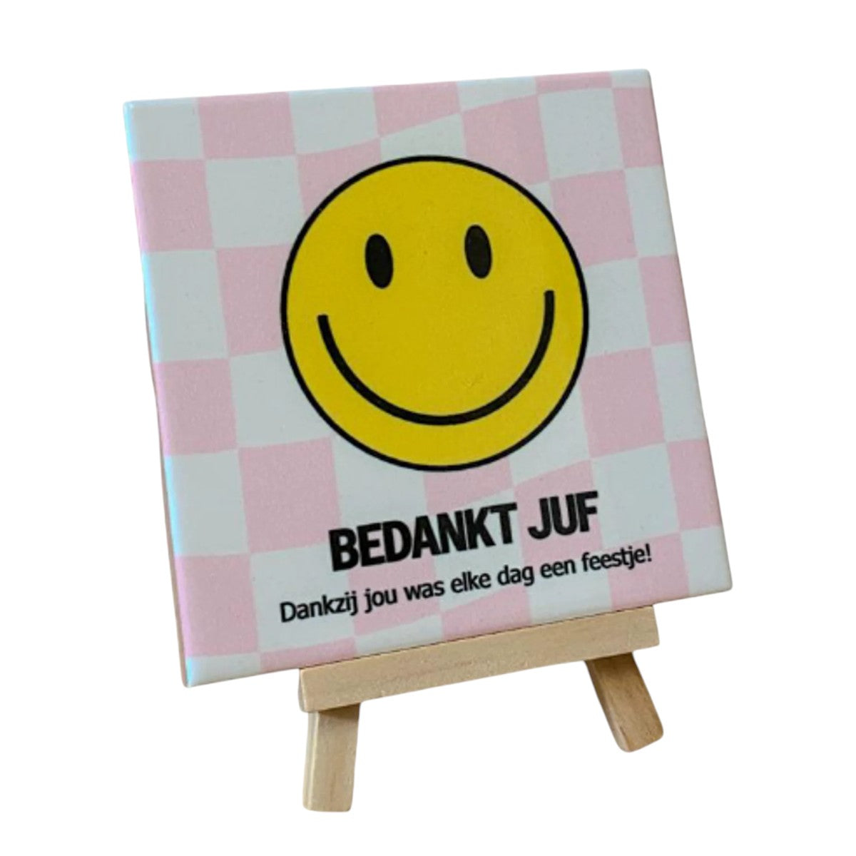 Tegeltje – Bedankt Juf