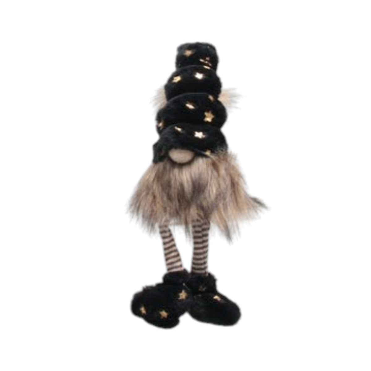 Kerst gnoom met slaapmuts – 42 cm hoog