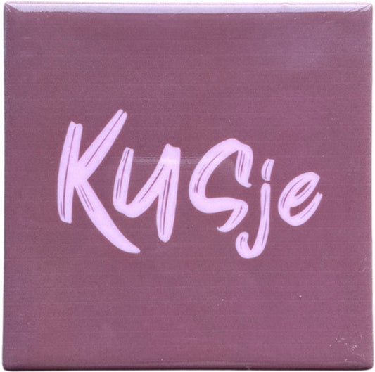 💕 Tegeltje “Kusje” van keramiek